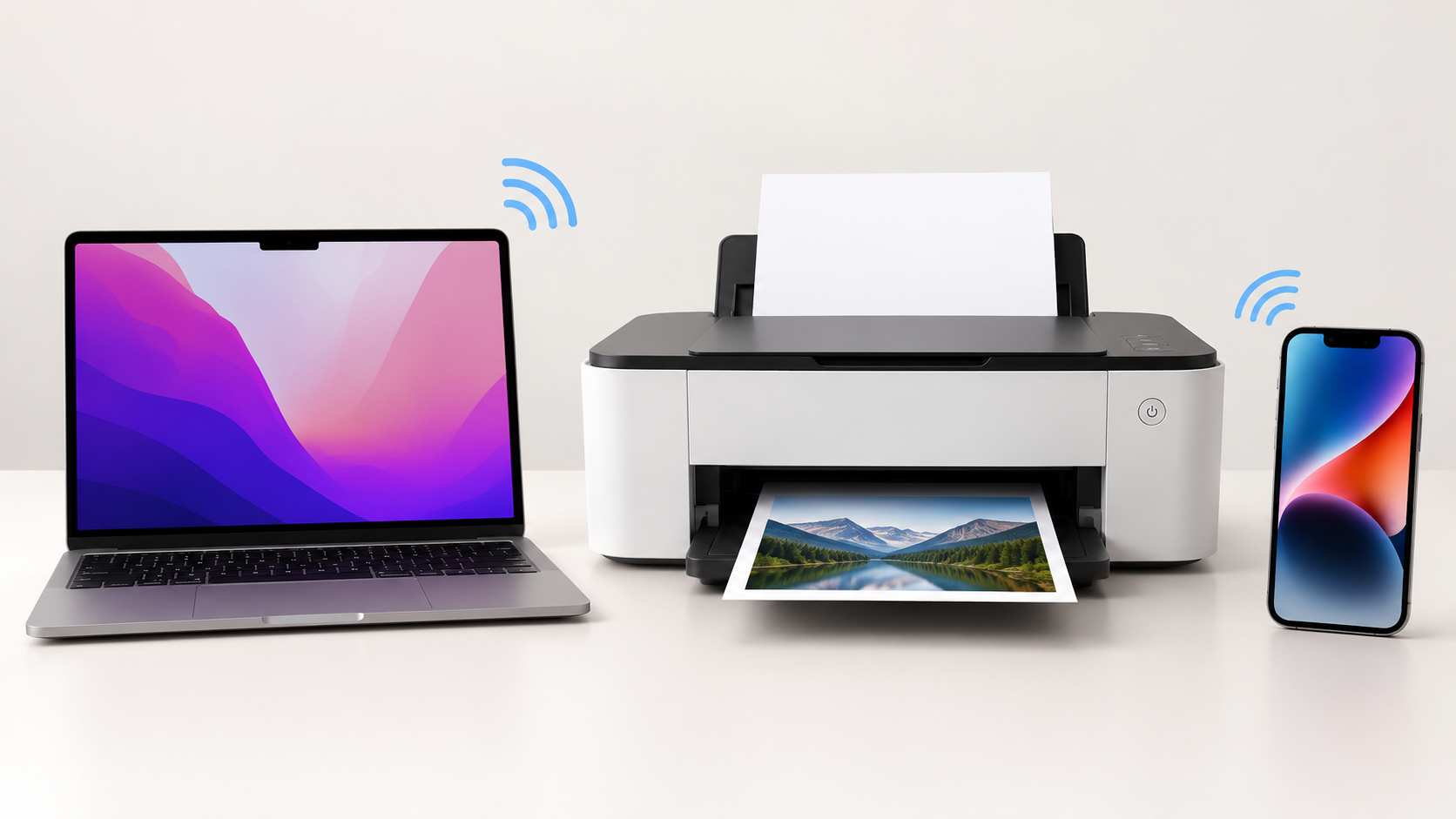 Printer setup on Mac and iPhone: when AirPrint helps