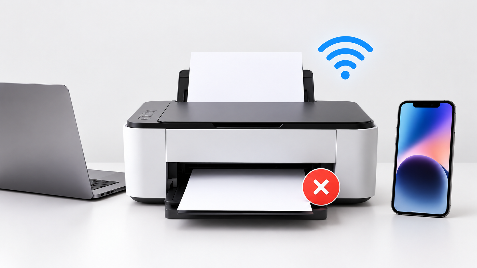 Printer Connected to WiFi but Not Printing? How to Fix It