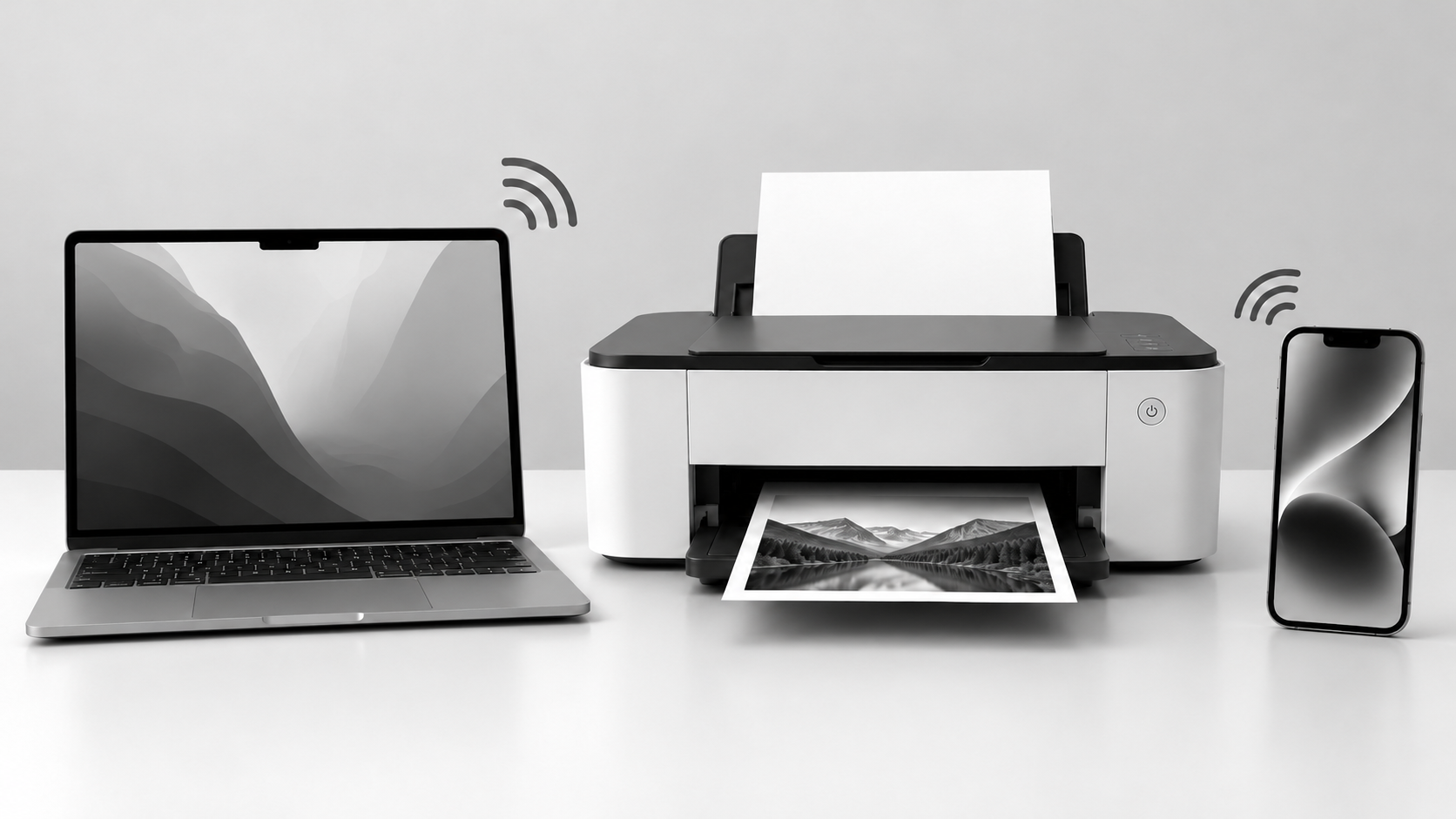 Printer setup on Mac and iPhone: when AirPrint helps